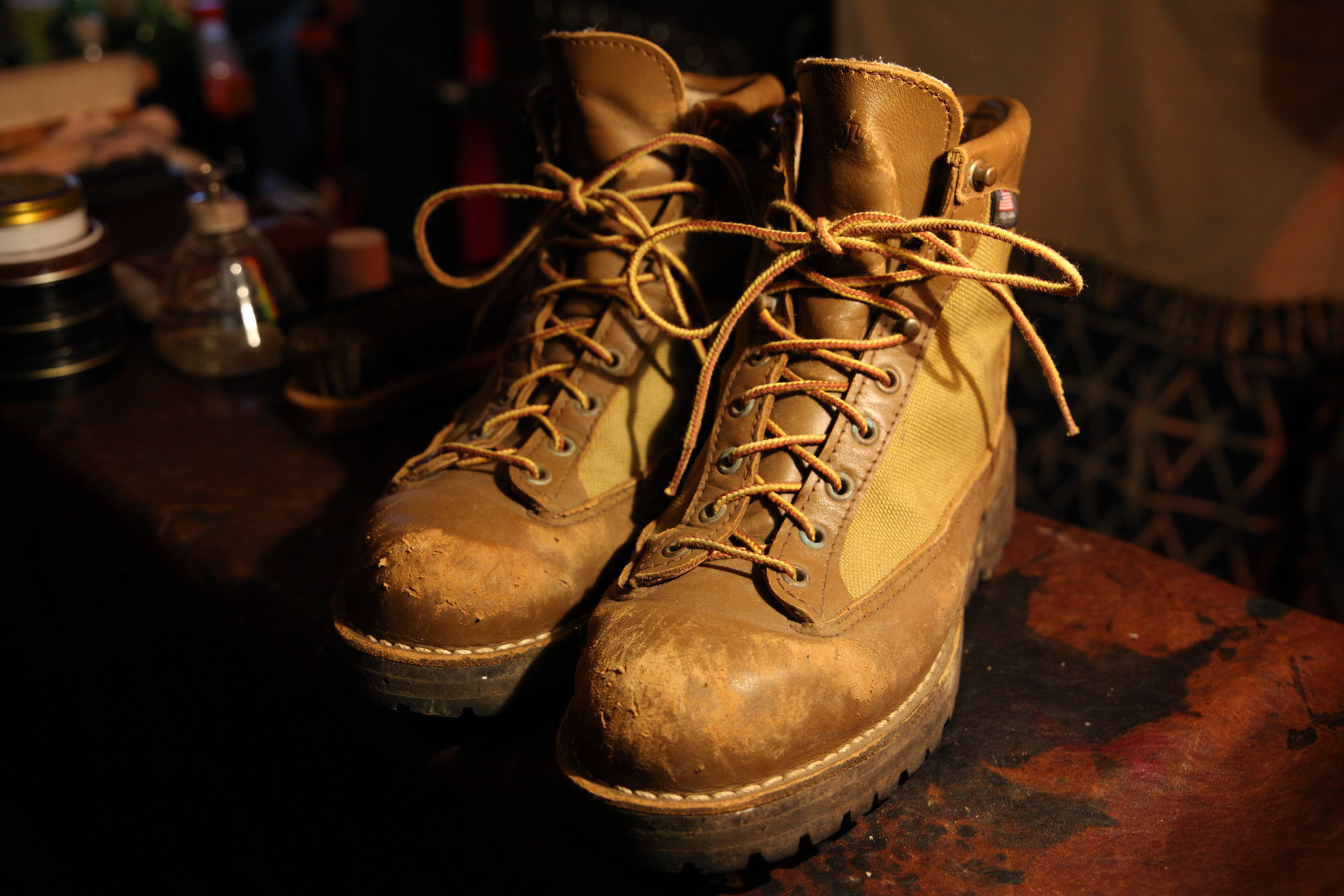patagonia×ダナーウェーディングシューズ（アルミバー）プロの靴磨き職人がメンテしてくれた！